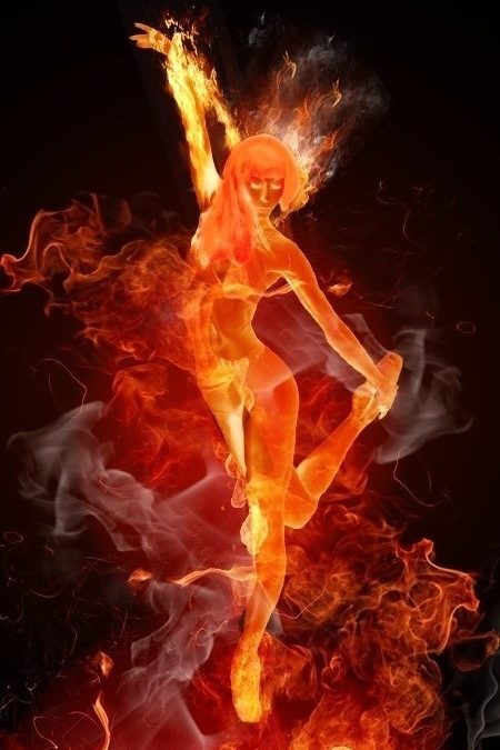 La mujer de fuego